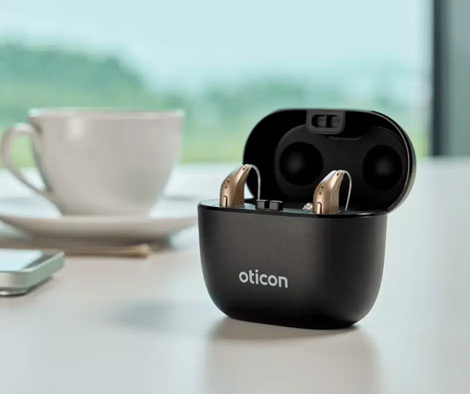 Oticon rechargeable hearing aids
